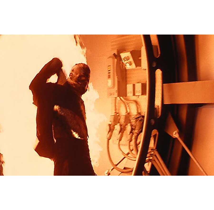 Hollow Man (Kevin Bacon) Burned Style Mask - HeroProp.com
